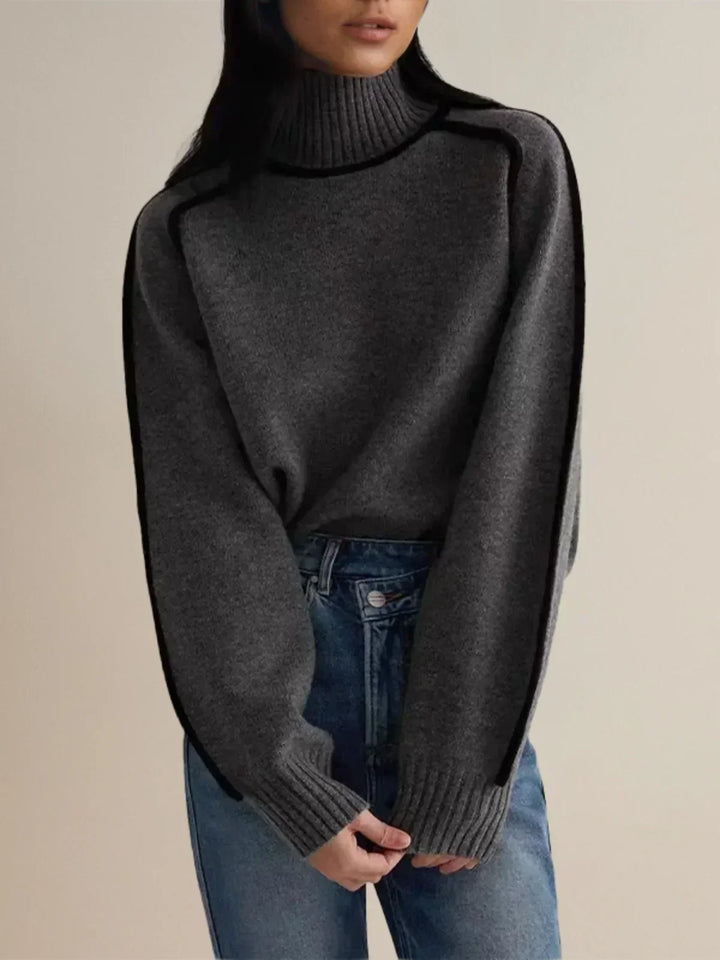 Darla Elegant Turtleneck sweater - Elena Harper