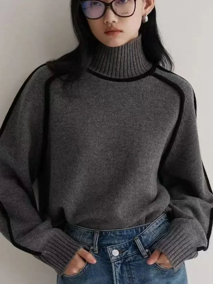 Darla Elegant Turtleneck sweater - Elena Harper