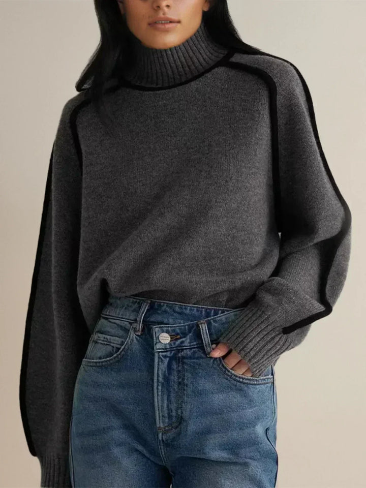Darla Elegant Turtleneck sweater - Elena Harper