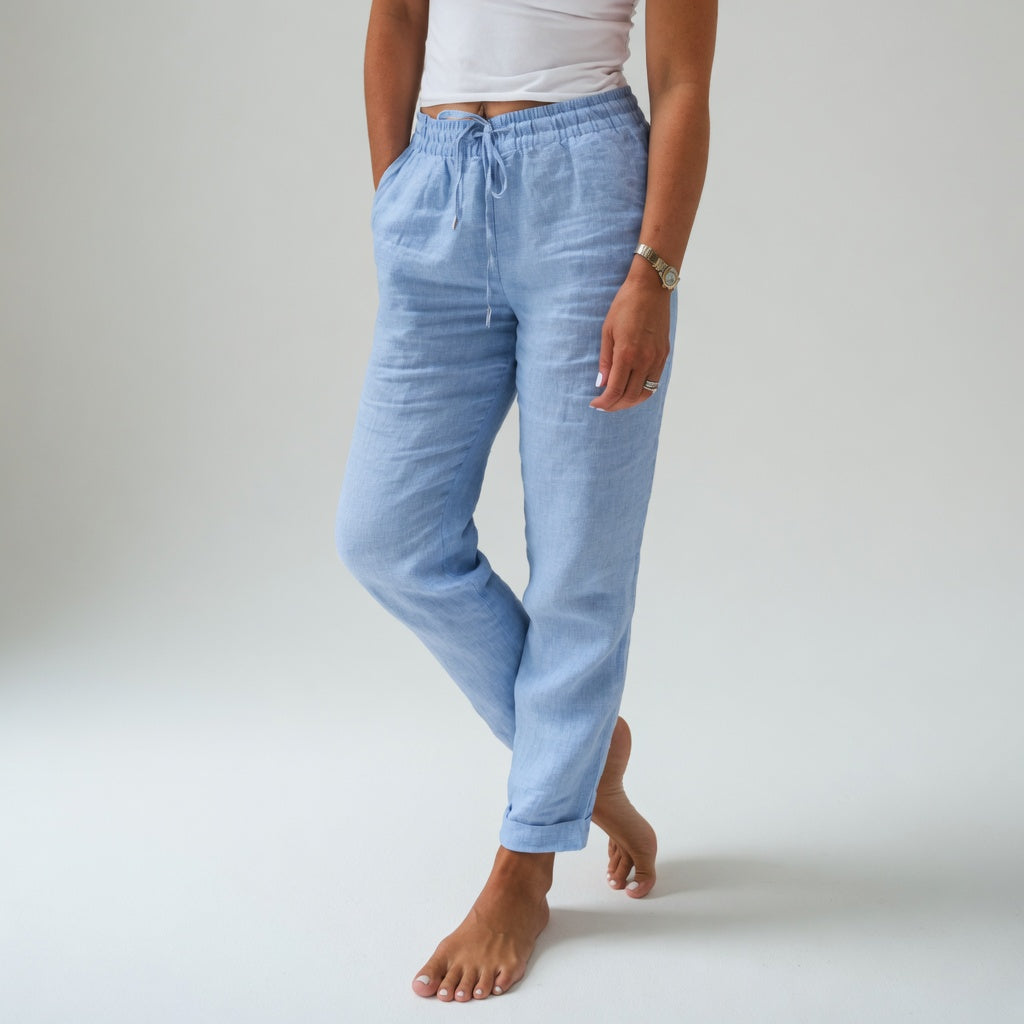 Albertine | Straight Cotton Pants