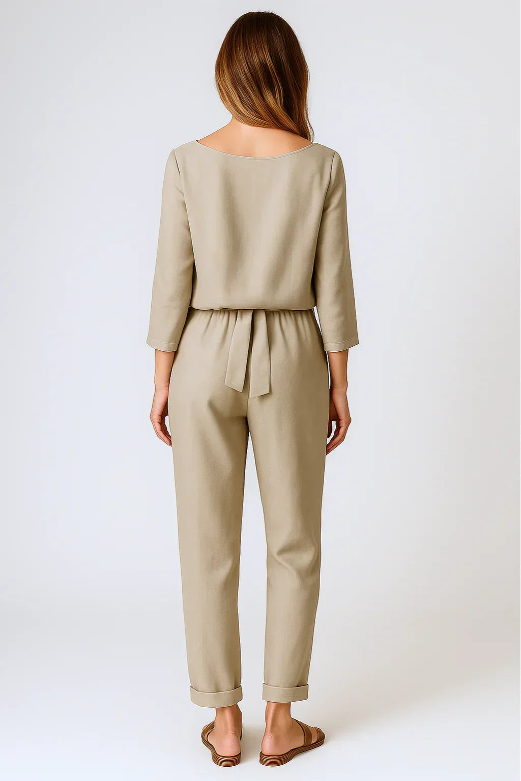 Aimee Elegant Two-Piece Set, view 7 - Elena Harper