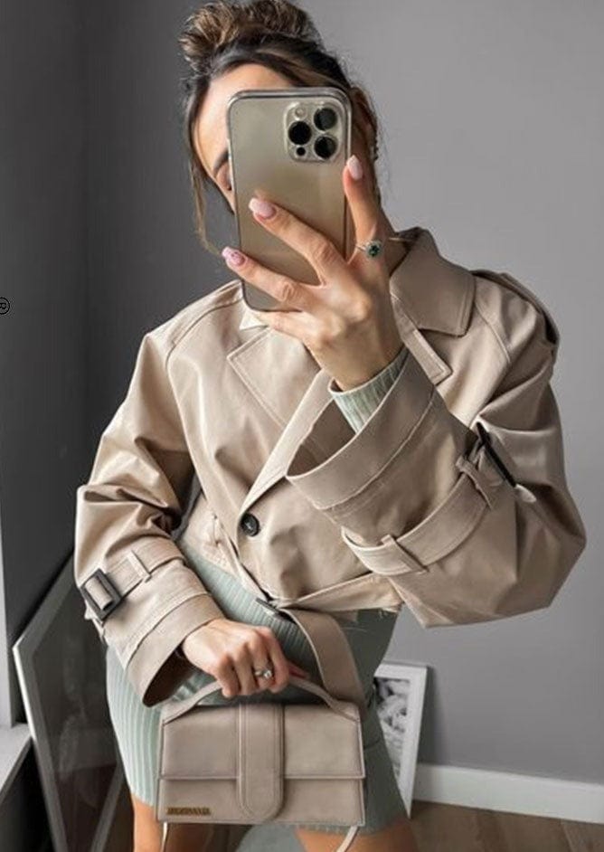 Lozenda - Slim Fit Herbstjacke