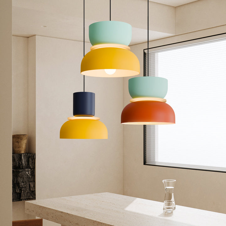 Lucie Nordic Color Block Hanglamp