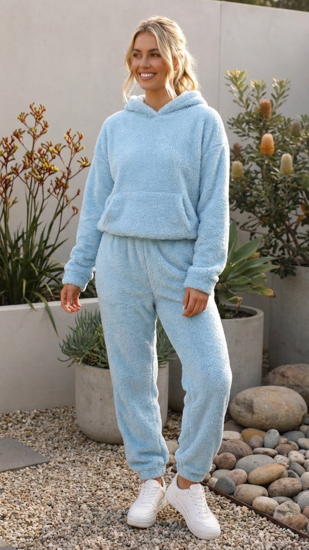 Women’s Comfy Fleece Two Piece Matching Lounge Set