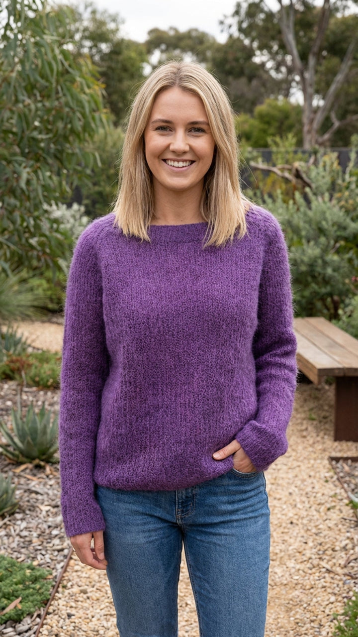 Womens Casual Knit Sweater