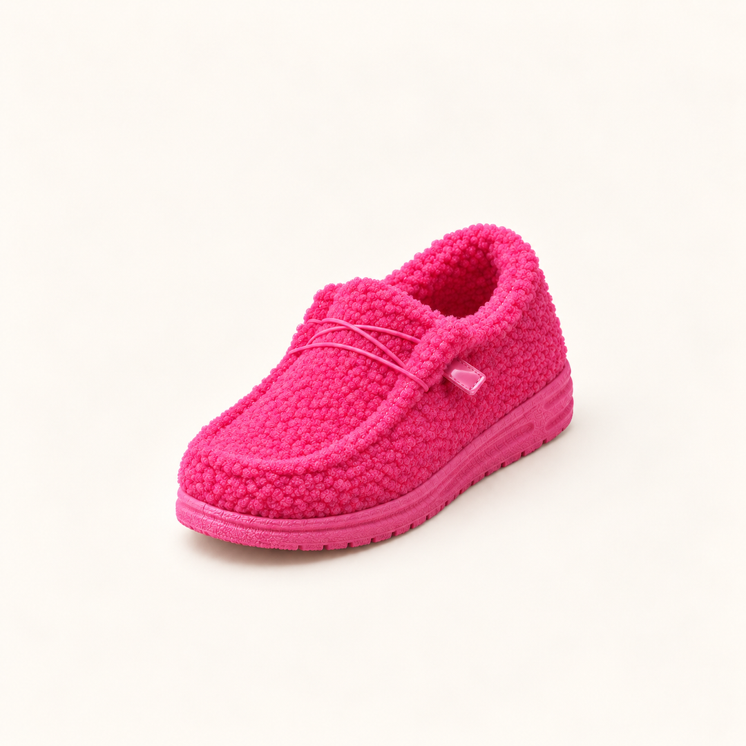 Luna™ | Warm Teddy Slippers