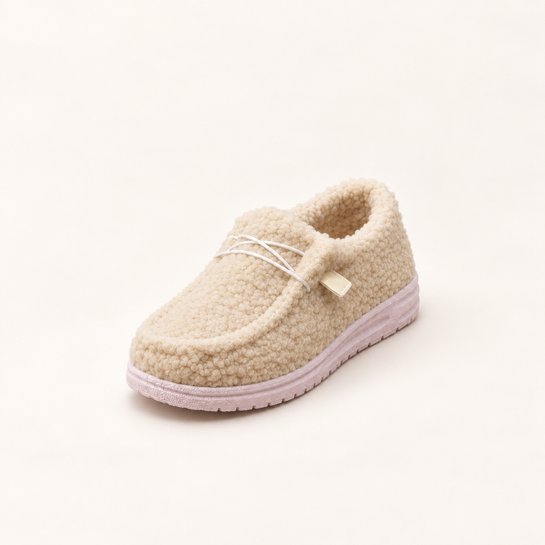 Luna™ | Warm Teddy Slippers
