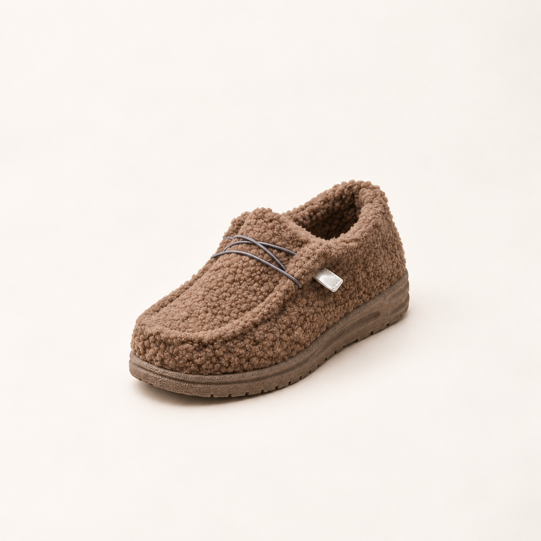 Luna™ | Warm Teddy Slippers