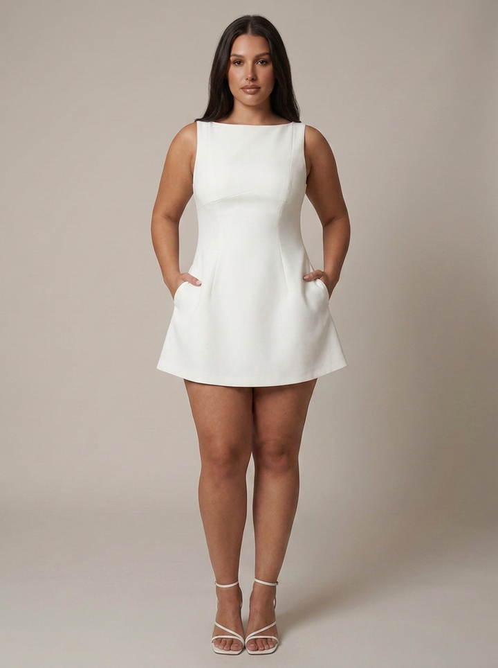 Magnolia Mini Dress - Elena Harper