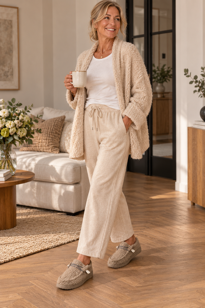 Luna™ | Warm Teddy Slippers