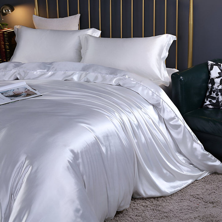 Luxe Silk Blanket - Luxury Mulberry Silk Duvet Cover Set