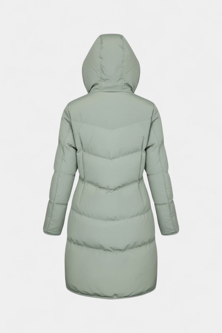 Coralind | Women's Hooded Winter Coat in Three Neutral Shades