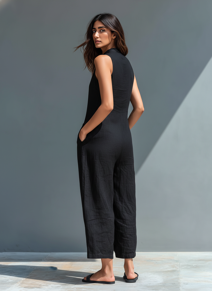 Claire™ | Sleeveless Jumpsuit