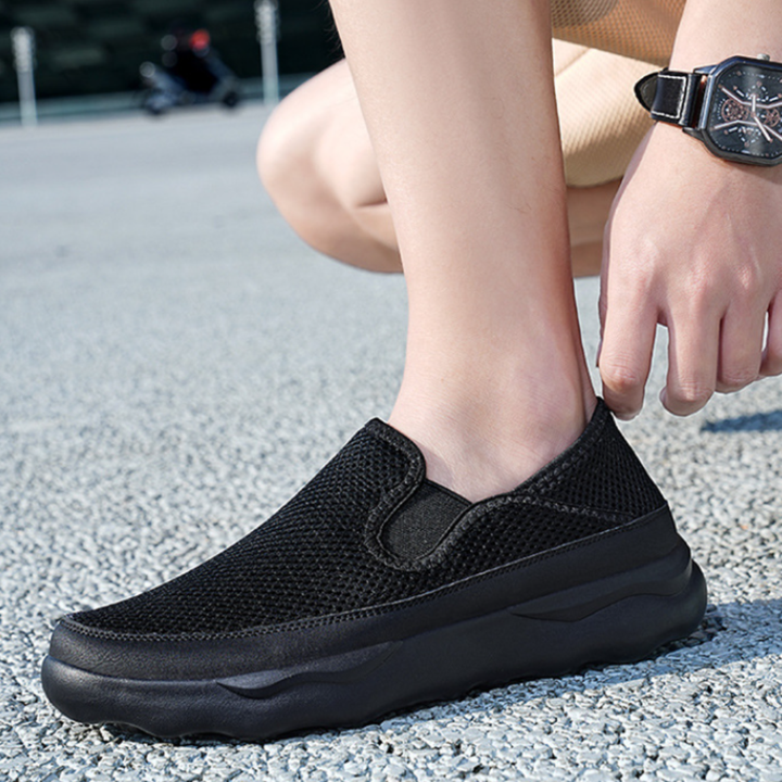 Breathable Mesh Slip-Ons - Elena Harper