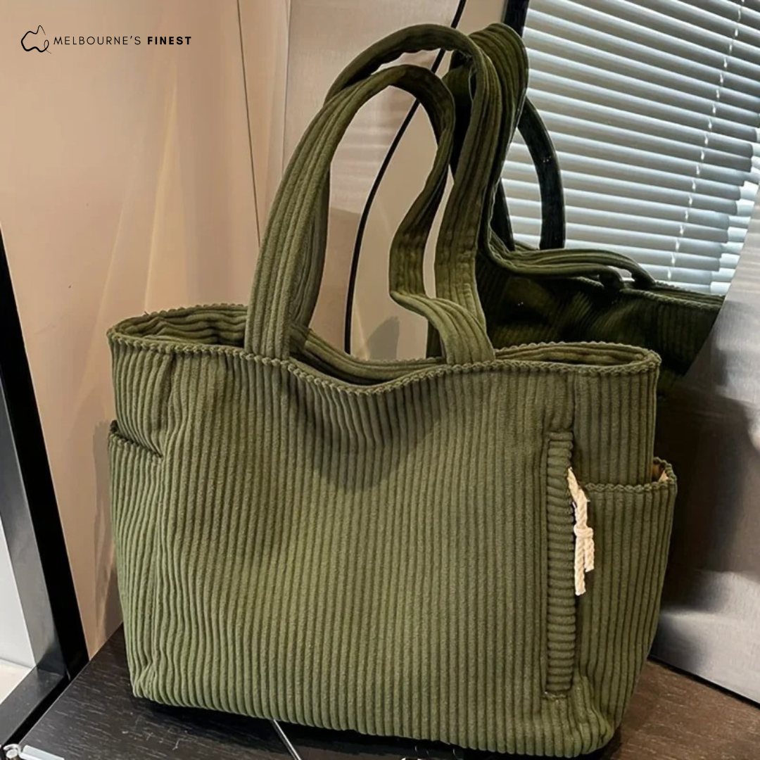 Sienna™ Corduroy Tote Bag