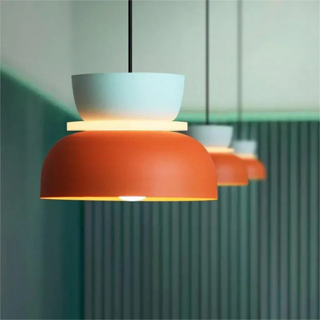 Lucie Nordic Color Block Hanglamp
