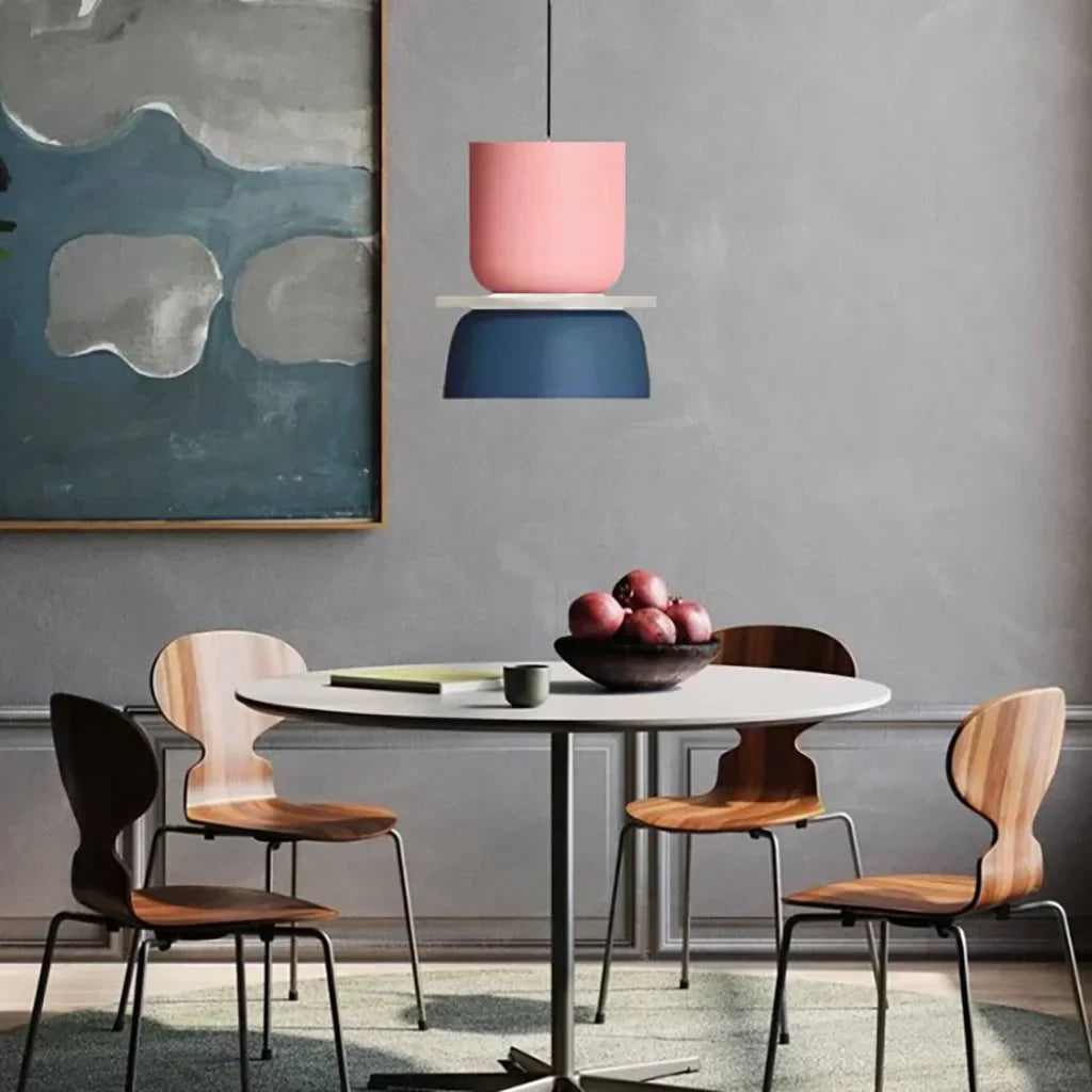 Lucie Nordic Color Block Hanglamp