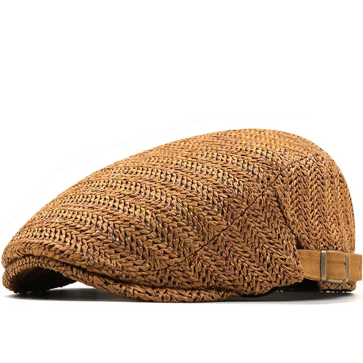 Ferdinand Stylish Summer Flat Cap with Structured Design - Elena Harper