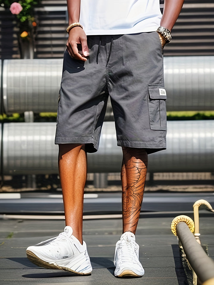 Men's Cargo Shorts with Multiple Pockets