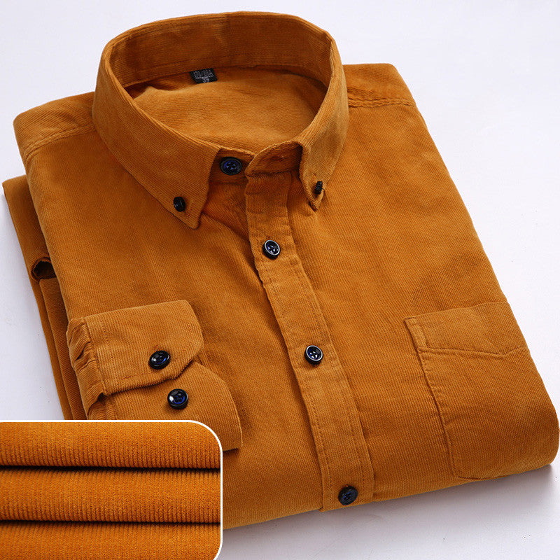 ELENA HARPER™  |  CORDUROY SHIRT FOR MEN