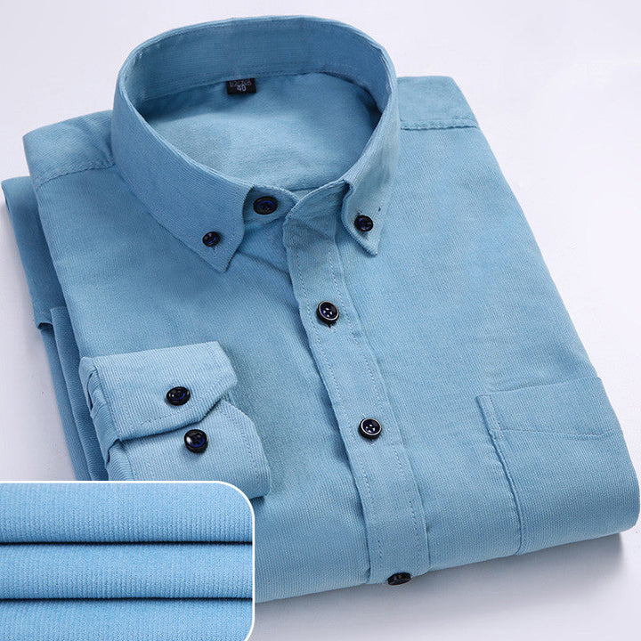 ELENA HARPER™  |  CORDUROY SHIRT FOR MEN