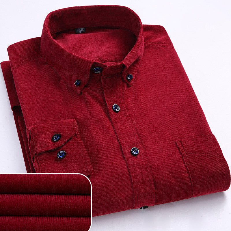 ELENA HARPER™  |  CORDUROY SHIRT FOR MEN