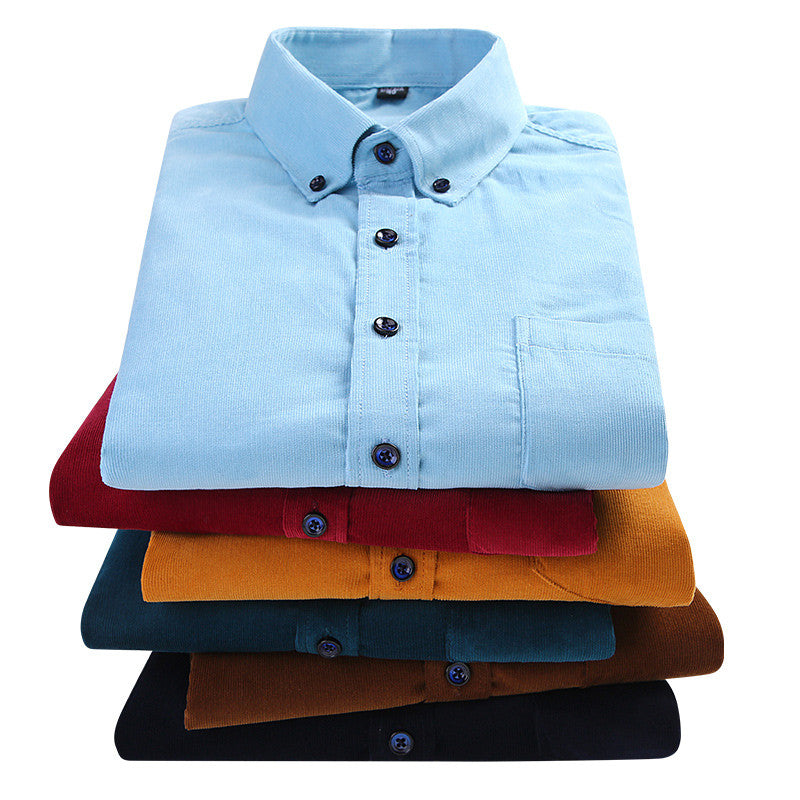 ELENA HARPER™  |  CORDUROY SHIRT FOR MEN