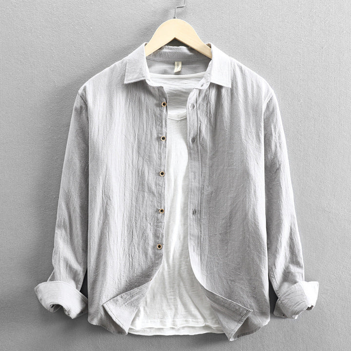 Luxury Linen Shirt - Elena Harper