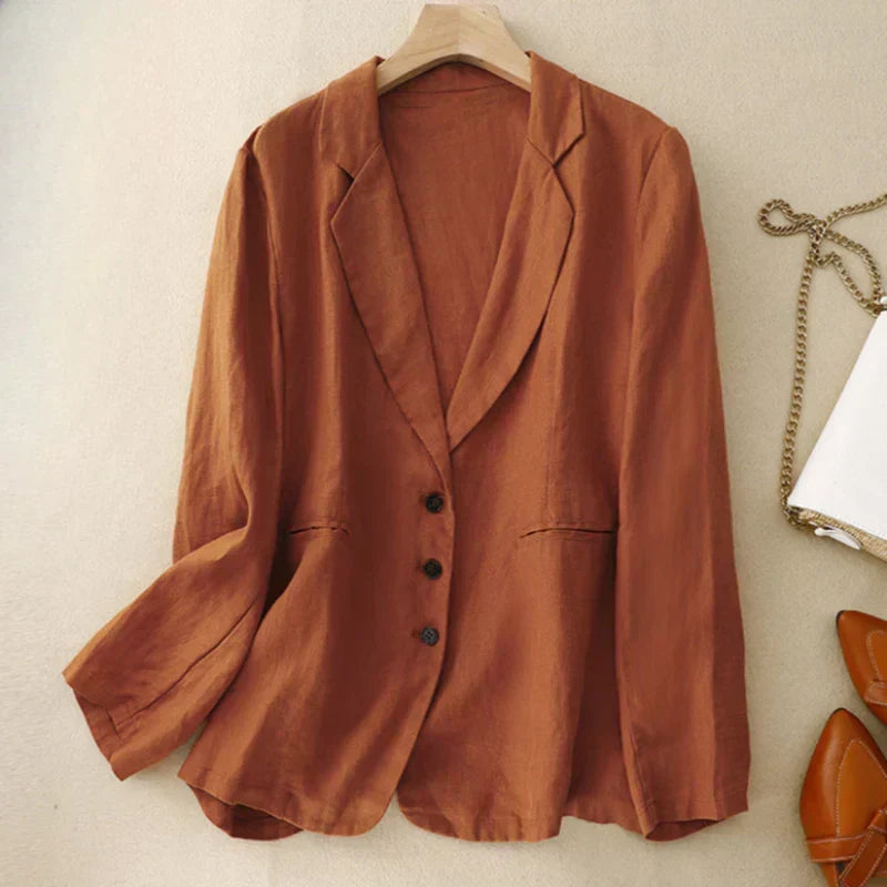 ALORCA™ LINEN BLAZER
