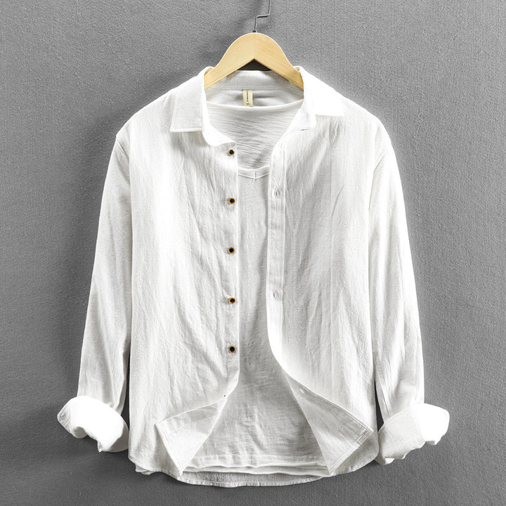 Luxury Linen Shirt - Elena Harper