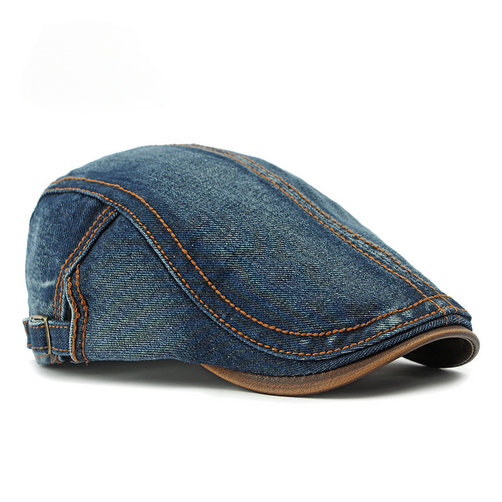 Heritage Denim Cap - Elena Harper