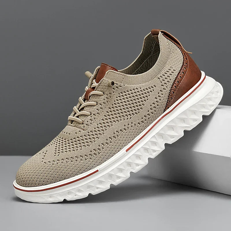 High-performance sneakers for men lightweight, breathable, and suitable for an active lifestyle, view 3 - Elena Harper