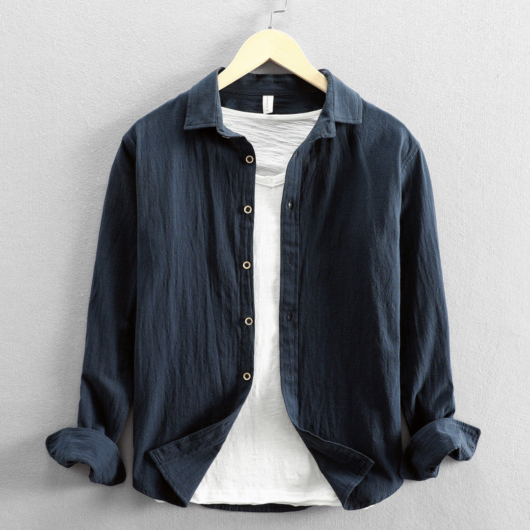 Luxury Linen Shirt - Elena Harper