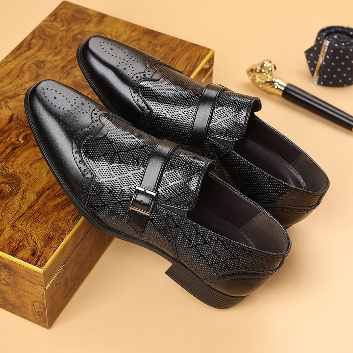 Pastor - Leather Buckle Dress Shoes