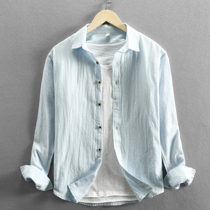Luxury Linen Shirt - Elena Harper