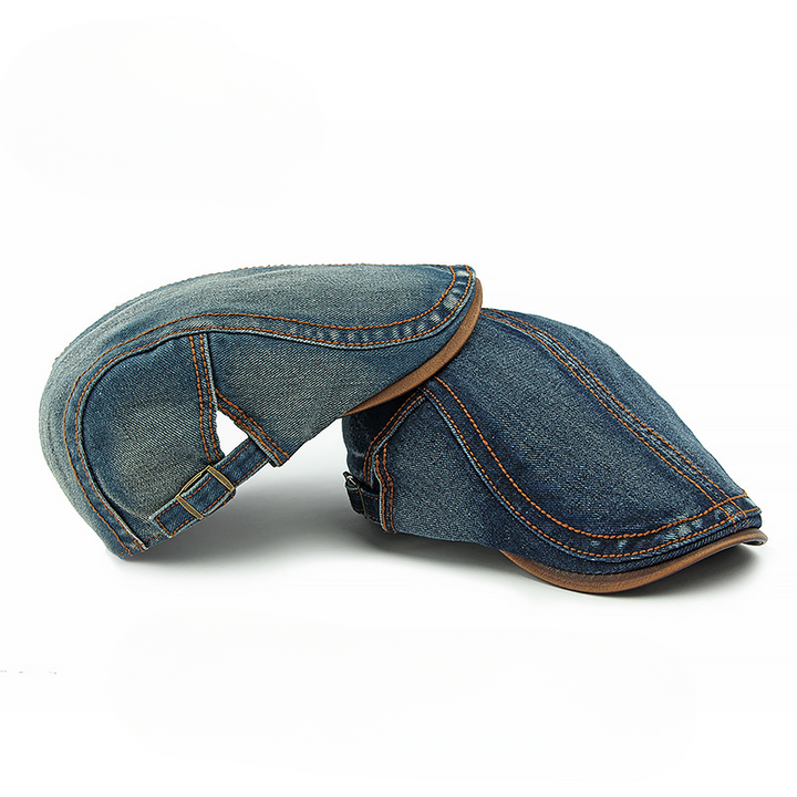 Heritage Denim Cap - Elena Harper