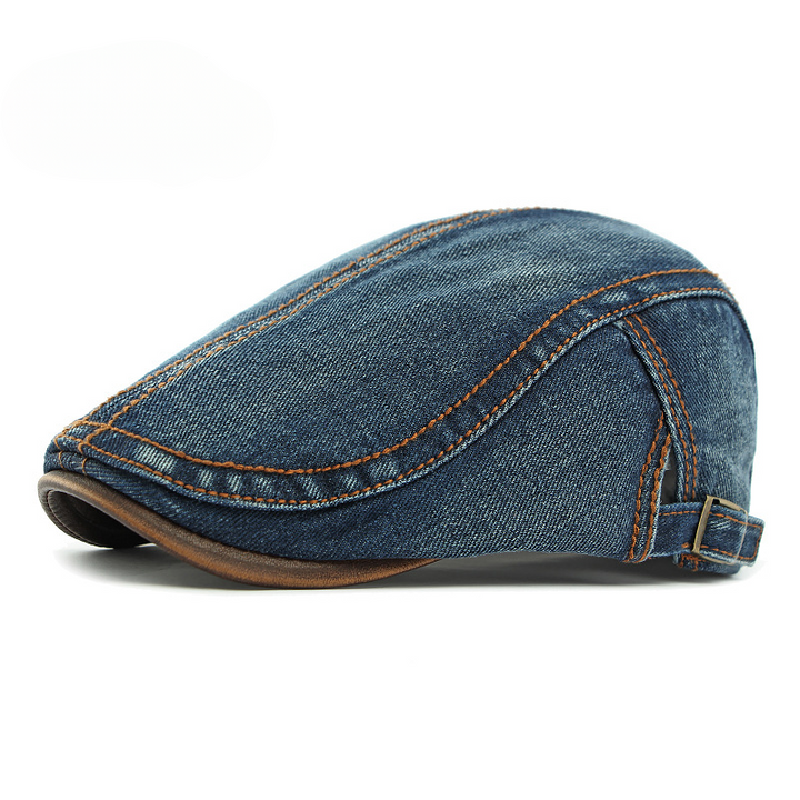 Heritage Denim Cap - Elena Harper
