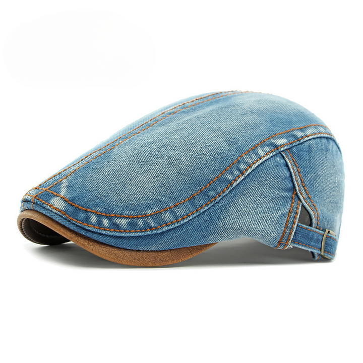 Heritage Denim Cap - Elena Harper