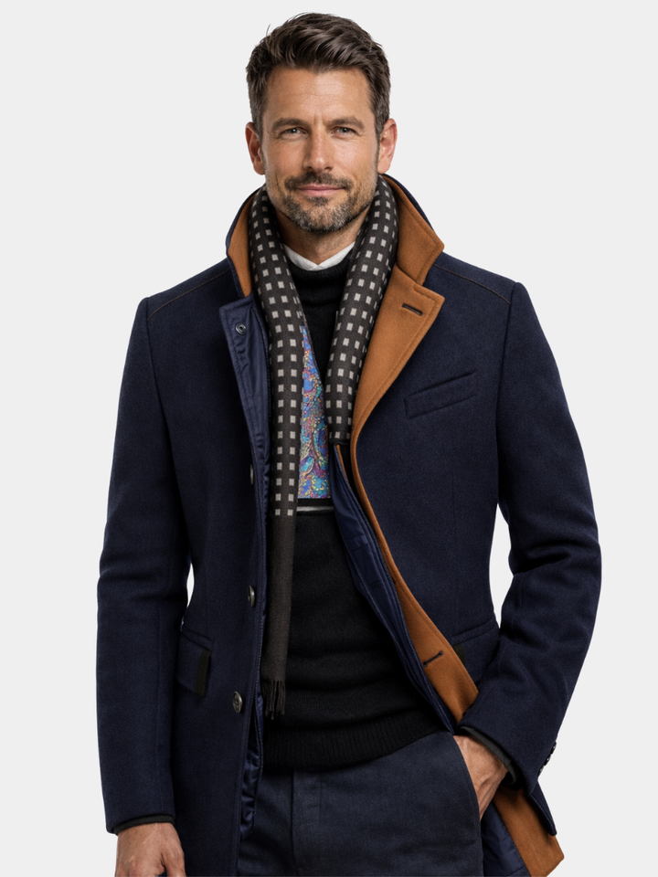 ELENA HARPER™  |  WOOL COAT FOR MEN