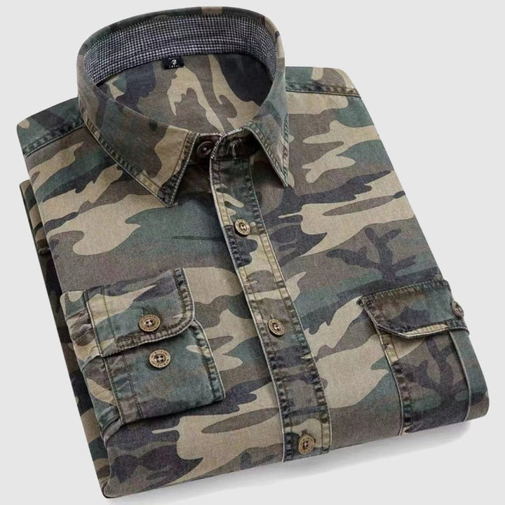 Camo Cotton Shirt