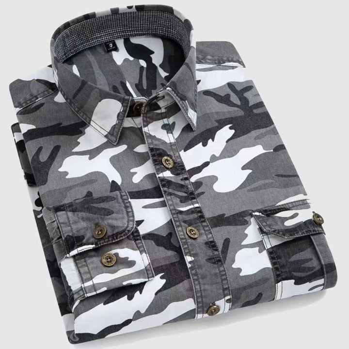 Camo Cotton Shirt