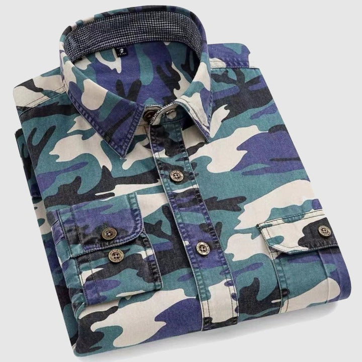 Camo Cotton Shirt