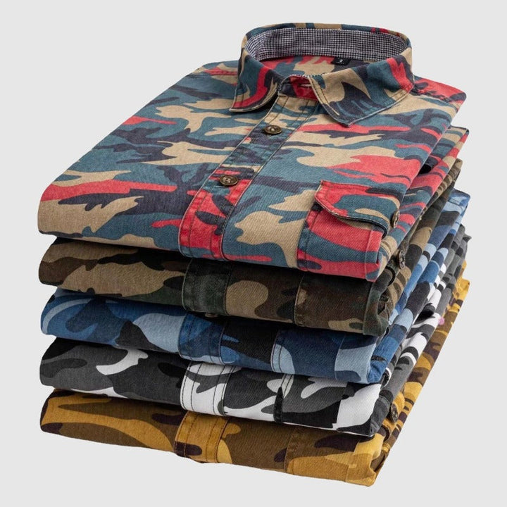 Camo Cotton Shirt