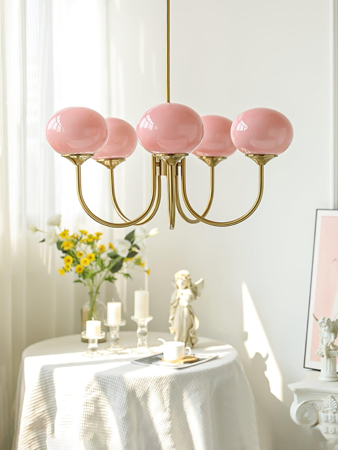 Elegant Circle Pendant Lamp - Modern Ceiling Light Fixture
