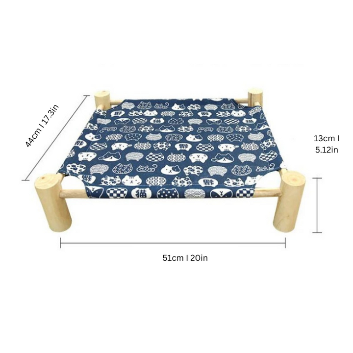 Cozy Elevated Cat Bed - Comfort & Health Haven for Feline Friends