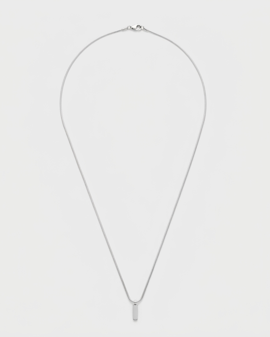 Rectangle Pendant Necklace For Men
