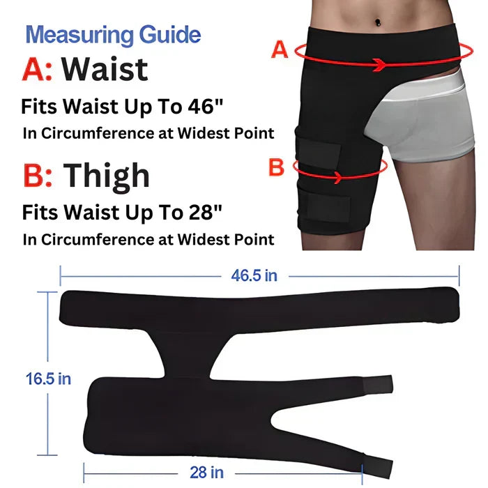 BandSupports™ Support for Hip and Thigh