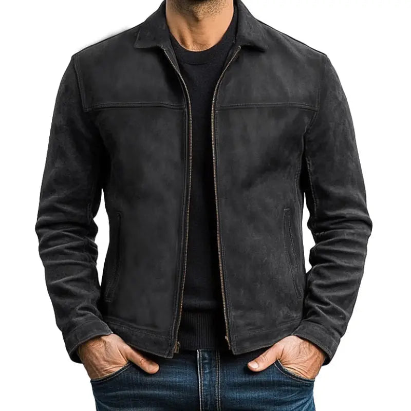 Harrington Oxford | Men's Classic Zipper Jacket