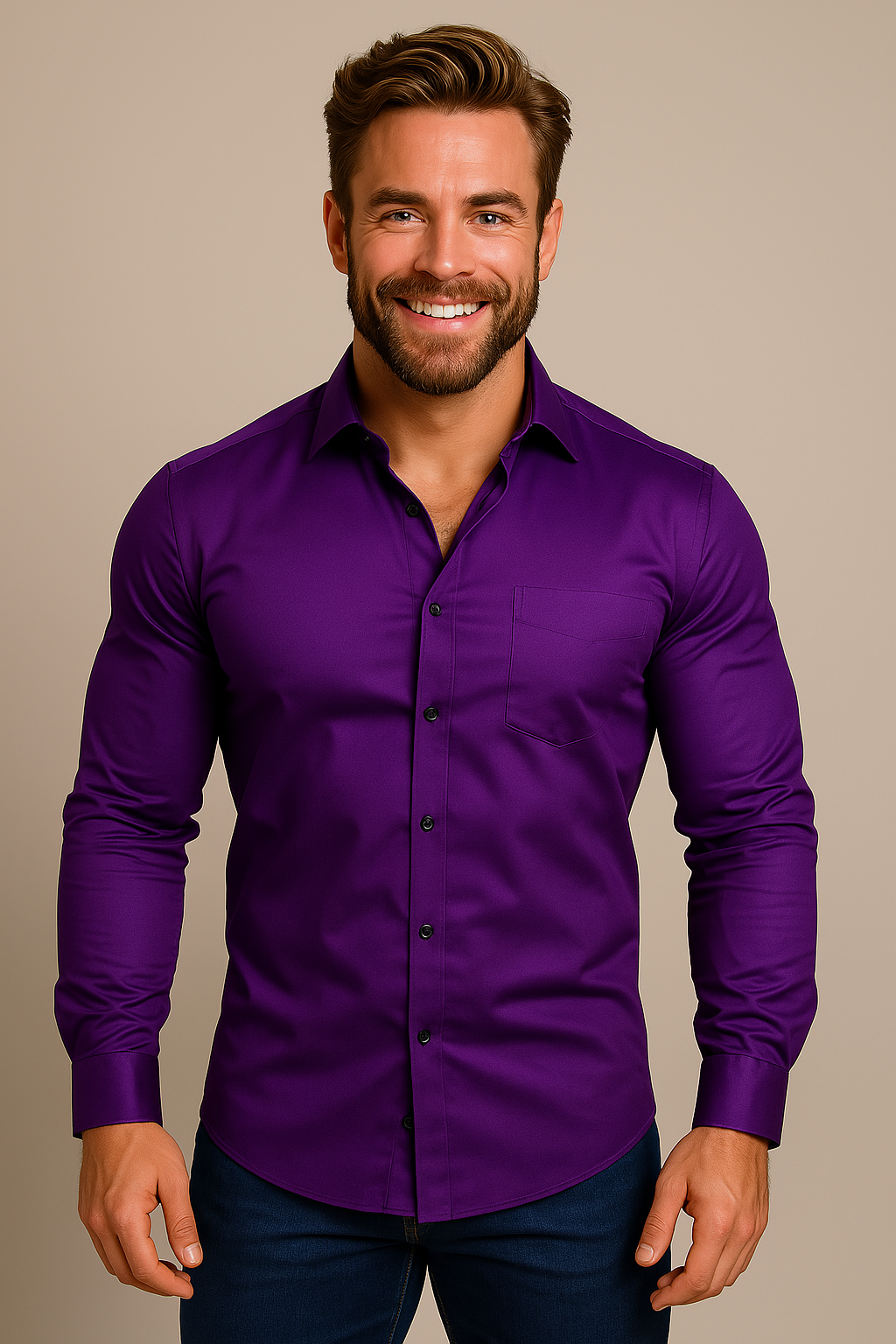 ELENA HARPER™  |  STRETCH SHIRT FOR MEN