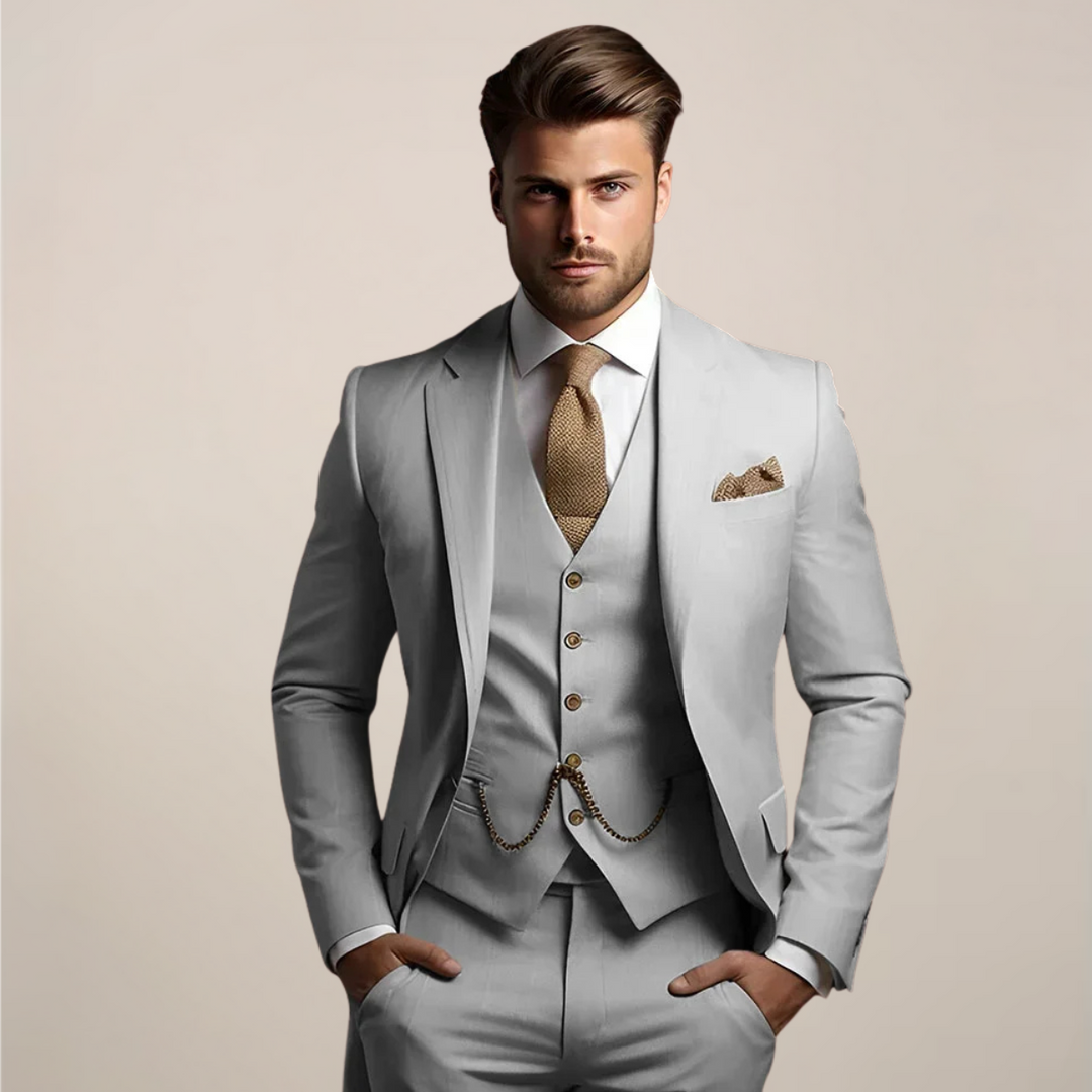 ELENA HARPER™  |  MEN'S THREE-PIECE SUIT
